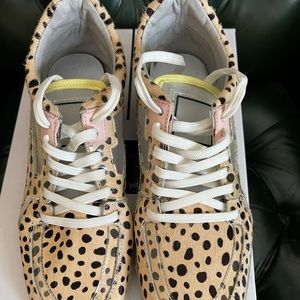 Dolce Vita Leopard Tennis Shoes